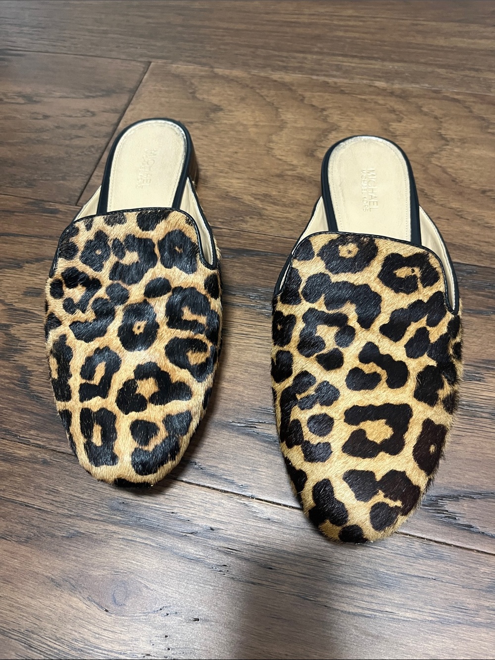 MICHAEL Michael Kors Leopard Print Mules